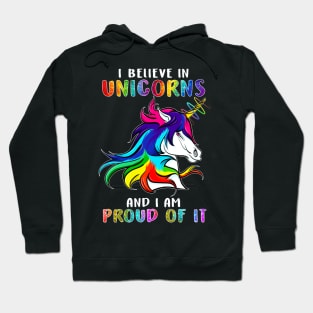 Believe In Unicorns Cute Hoodie